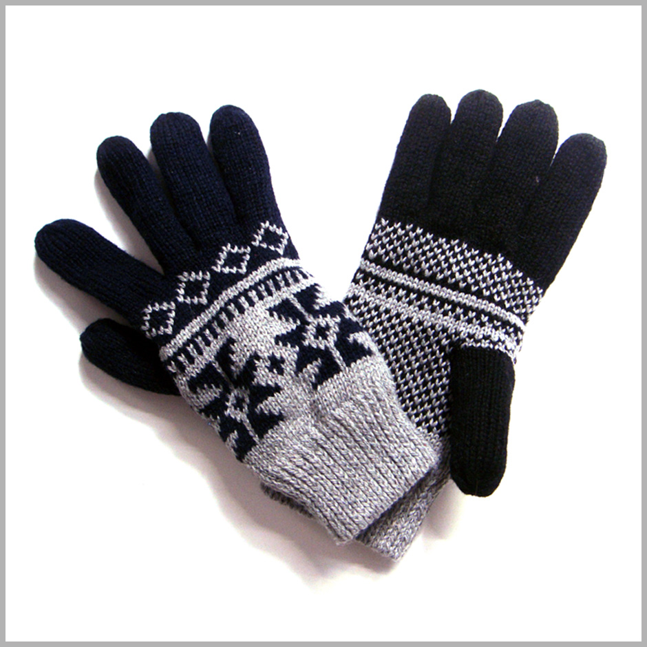 Knitted winter gloves,OEM orders are welcome