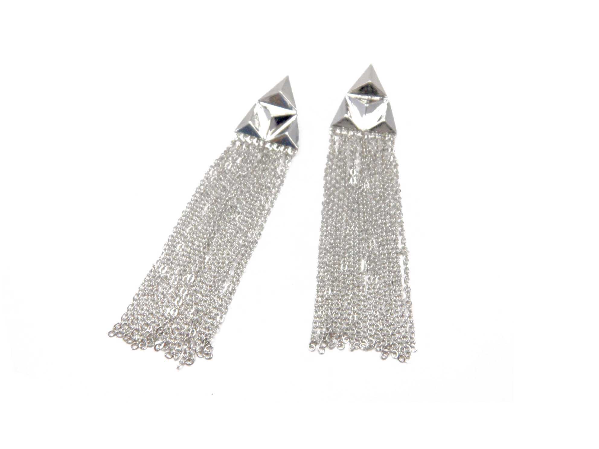 Fashion silver earring