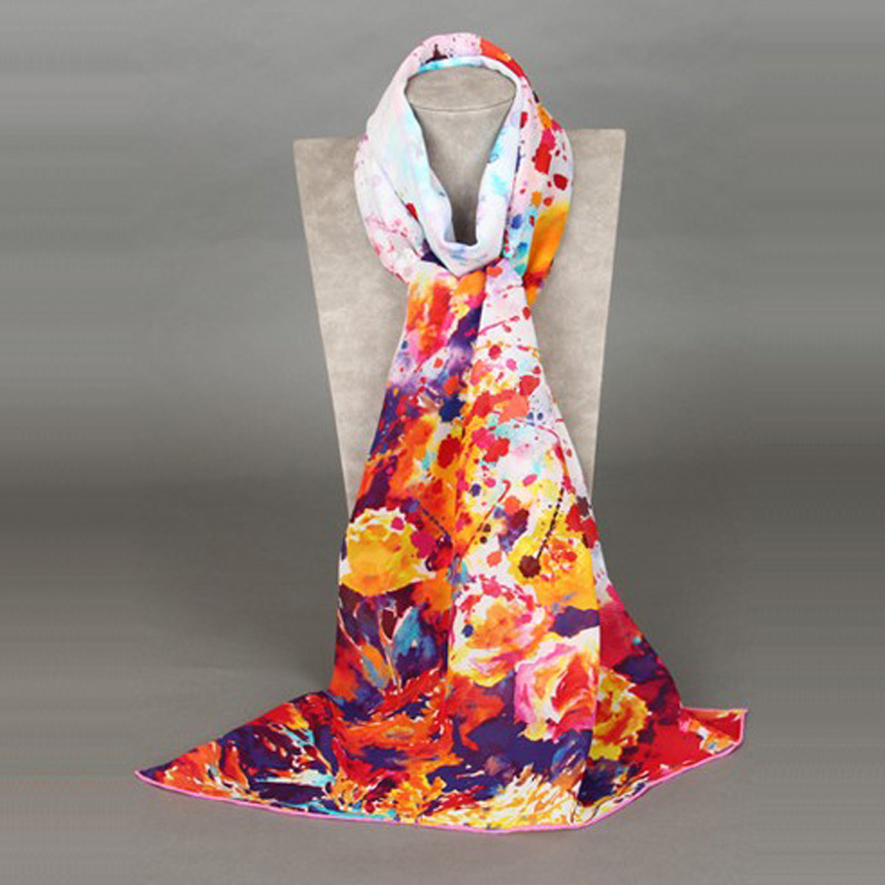 fashion printed silk scarf 2014
