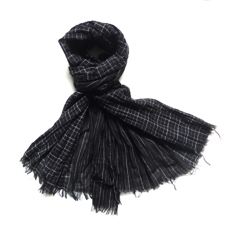 Men's fashion acrylic scarf